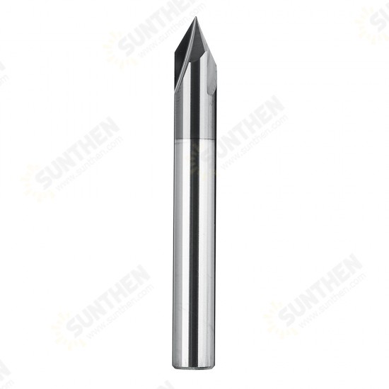 2-12mm 60 Degree Chamfer Mill 3 Flutes CNC Milling Cutter V Shape End Mill 2-12mm 60 Degree Chamfer Mill 3 Flutes CNC Milling Cutter V Shape End Mill