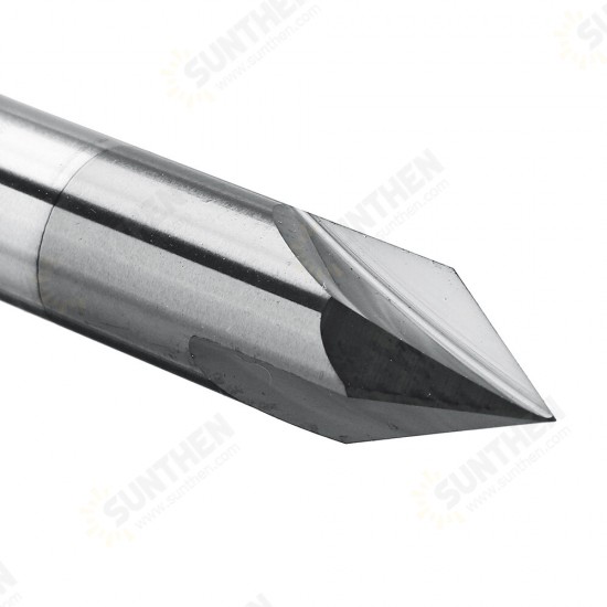 2-12mm 60 Degree Chamfer Mill 3 Flutes CNC Milling Cutter V Shape End Mill 2-12mm 60 Degree Chamfer Mill 3 Flutes CNC Milling Cutter V Shape End Mill