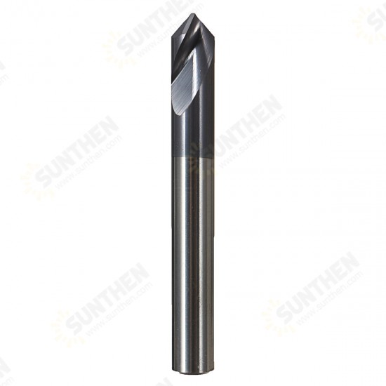 2 Flutes 6mm Carbide Chamfer Mill 90 Degree HRC45 Milling Cutter 2 Flutes 6mm Carbide Chamfer Mill 90 Degree HRC45 Milling Cutter