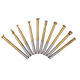 20Pcs Titanium Coated Rotary File Cutters HSS Mini Burr Wood Working Milling Carving Rasp Drill Bits