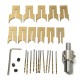 24pcs 6-25mm Alloy Ball Cutter Woodworking Drilling Wooden Beads Drill Rotary Bead Molding Tool 24pcs 6-25mm Alloy Ball Cutter Woodworking Drilling Wooden Beads Drill Rotary Bead Molding Tool