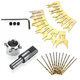 24pcs 6-25mm Alloy Ball Cutter Woodworking Drilling Wooden Beads Drill Rotary Bead Molding Tool 24pcs 6-25mm Alloy Ball Cutter Woodworking Drilling Wooden Beads Drill Rotary Bead Molding Tool