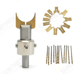 24pcs 6-25mm Alloy Ball Cutter Woodworking Drilling Wooden Beads Drill Rotary Bead Molding Tool 24pcs 6-25mm Alloy Ball Cutter Woodworking Drilling Wooden Beads Drill Rotary Bead Molding Tool