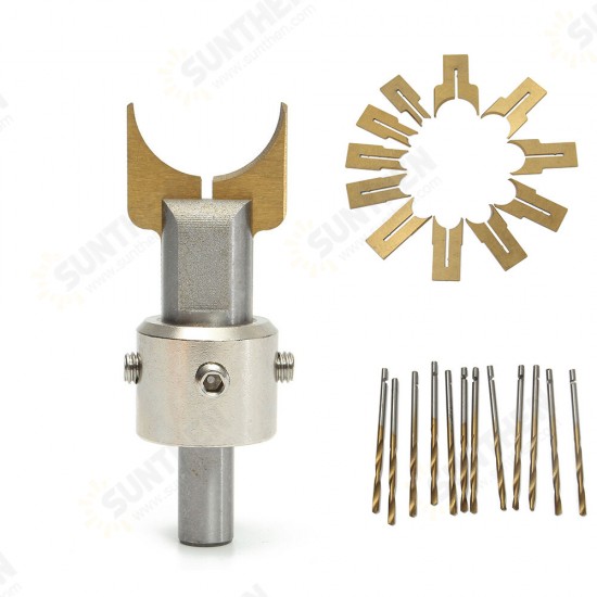 24pcs 6-25mm Alloy Ball Cutter Woodworking Drilling Wooden Beads Drill Rotary Bead Molding Tool 24pcs 6-25mm Alloy Ball Cutter Woodworking Drilling Wooden Beads Drill Rotary Bead Molding Tool
