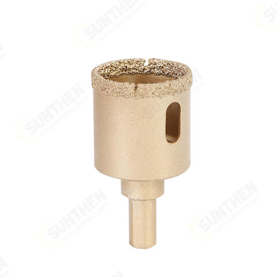 25-60mm Brazed Hole Saw Cutter Hole Puncher Tile Ceramic Glass Marble Emery Drill Bit