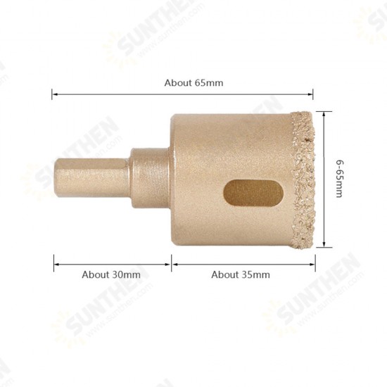 25-60mm Brazed Hole Saw Cutter Hole Puncher Tile Ceramic Glass Marble Emery Drill Bit 25-60mm Brazed Hole Saw Cutter Hole Puncher Tile Ceramic Glass Marble Emery Drill Bit