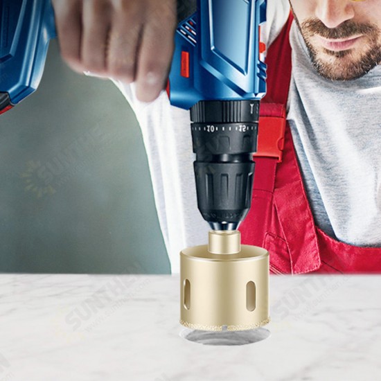 25-60mm Brazed Hole Saw Cutter Hole Puncher Tile Ceramic Glass Marble Emery Drill Bit 25-60mm Brazed Hole Saw Cutter Hole Puncher Tile Ceramic Glass Marble Emery Drill Bit