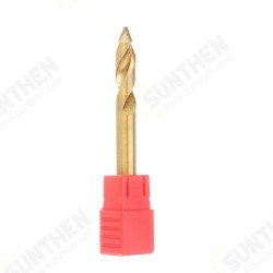 3-12mm Spot Drill 60 Degree Titanium Coated M42 Cobalt Chamfer Drill Location Center Bit