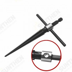 3-13mm Bridge Pin Hole Hand Held Taper Reamer T Handle Tapered 6 Fluted Chamfer Bit Woodworking Tool 3-13mm Bridge Pin Hole Hand Held Taper Reamer T Handle Tapered 6 Fluted Chamfer Bit Woodworking Tool