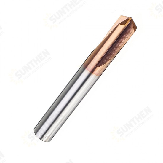 3 Flutes 120 Degree Carbide Chamfer Mill 2-8mm HRC55 Tungsten Steel AlTiN Coating Milling Cutter