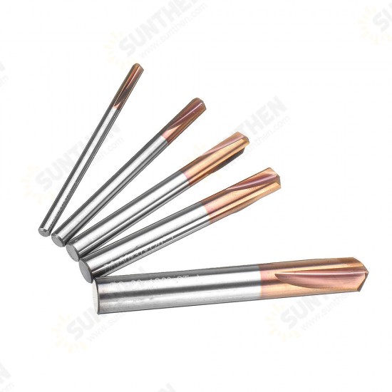 3 Flutes 120 Degree Carbide Chamfer Mill 2-8mm HRC55 Tungsten Steel AlTiN Coating Milling Cutter