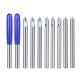3.175mm Shank HSS Engraving Bit End Milling Cutter 20/30/45/60 Degrees Tip 0.1 0.2 0.3mm 3D Milling Bit Woodworking Carving 3.175mm Shank HSS Engraving Bit End Milling Cutter 20/30/45/60 Degrees Tip 0.1 0.2 0.3mm 3D Milling Bit Woodworking Carving