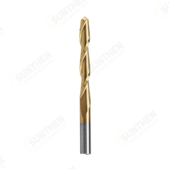 3.175mm Shank Spiral Ball Nose End Mill Cutter Tungsten Carbide Titanuim Coated Milling Cutter CNC Tool