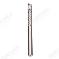 3.175mm Single Flute End Mill Cutter Carbide CNC Router Bit Milling Cutter