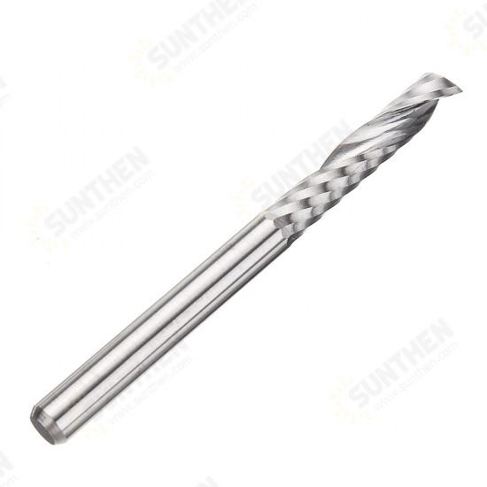 3.175mm Single Flute End Mill Cutter Carbide CNC Router Bit Milling Cutter 3.175mm Single Flute End Mill Cutter Carbide CNC Router Bit Milling Cutter