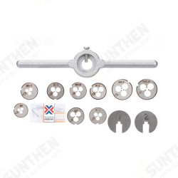 31pcs Multifunction Tap Die Set M1-M2.5 Metric Thread Tap and Die Screw Set External Thread Cutting Tapping Hand Tool Kit 31pcs Multifunction Tap Die Set M1-M2.5 Metric Thread Tap and Die Screw Set External Thread Cutting Tapping Hand Tool Kit
