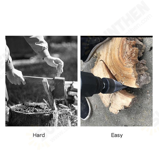 32-45mm Kindling Firewood Splitter Drill Bit Firewood Split Wood Drill Bit for Electric Drill Hammer 32-45mm Kindling Firewood Splitter Drill Bit Firewood Split Wood Drill Bit for Electric Drill Hammer