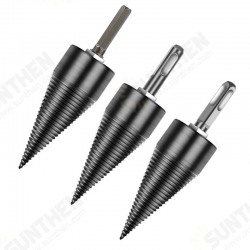 32-45mm Kindling Firewood Splitter Drill Bit Firewood Split Wood Drill Bit for Electric Drill Hammer
