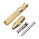 3Pcs 3-12/4-12/4-20mm HSS Titanium Coated Step Drill Bits with Automatic Center Pin Punch