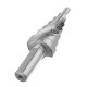 4-16.5mm HSS Step Drill Bit High Speed Steel Triangular Handle Spiral Groove Step Drill Bit