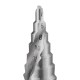 4-16.5mm HSS Step Drill Bit High Speed Steel Triangular Handle Spiral Groove Step Drill Bit 4-16.5mm HSS Step Drill Bit High Speed Steel Triangular Handle Spiral Groove Step Drill Bit