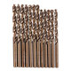 51Pcs 1-6mm M35 Cobalt Drill Bit Set HSS-Co Jobber Length Twist Drill Bits with Metal Case for Stainless Steel Wood Metal Drilling 51Pcs 1-6mm M35 Cobalt Drill Bit Set HSS-Co Jobber Length Twist Drill Bits with Metal Case for Stainless Steel Wood Metal Drilling