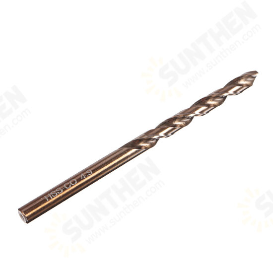51Pcs 1-6mm M35 Cobalt Drill Bit Set HSS-Co Jobber Length Twist Drill Bits with Metal Case for Stainless Steel Wood Metal Drilling 51Pcs 1-6mm M35 Cobalt Drill Bit Set HSS-Co Jobber Length Twist Drill Bits with Metal Case for Stainless Steel Wood Metal Drilling