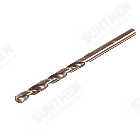 51Pcs 1-6mm M35 Cobalt Drill Bit Set HSS-Co Jobber Length Twist Drill Bits with Metal Case for Stainless Steel Wood Metal Drilling 51Pcs 1-6mm M35 Cobalt Drill Bit Set HSS-Co Jobber Length Twist Drill Bits with Metal Case for Stainless Steel Wood Metal Drilling