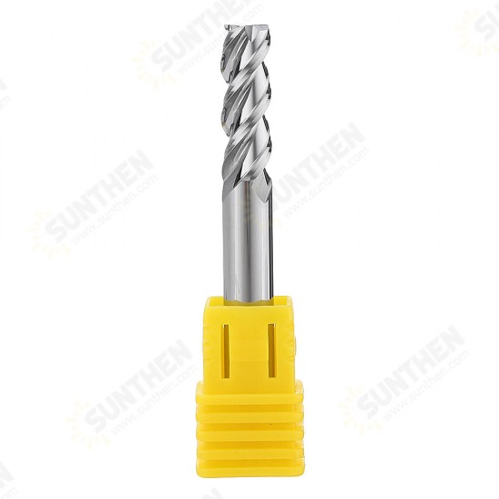 5/6/8mm 3 Flutes End Mill Cutter Tungsten Carbide Milling Tool for Aluminum