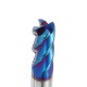 5/6/8mm R0.5 Nano Blue Coating Carbide End Mill HRC60 4 Flute CNC Milling Cutter 5/6/8mm R0.5 Nano Blue Coating Carbide End Mill HRC60 4 Flute CNC Milling Cutter