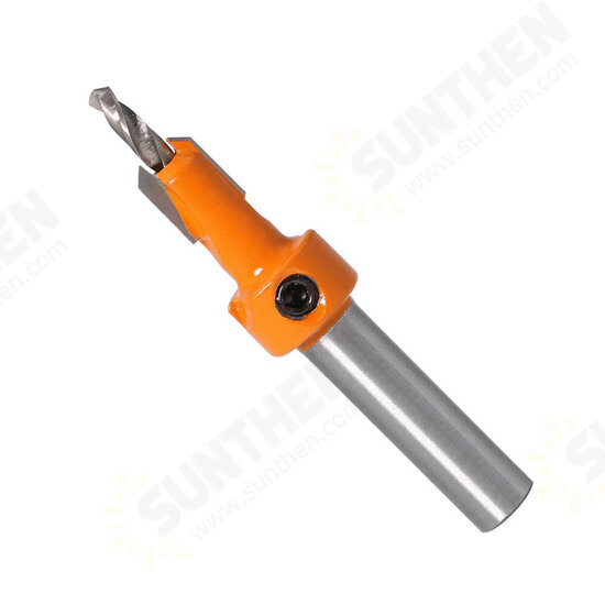 5Pcs Carbide Tip 8mm Shank HSS Woodworking Countersink Router Bit Set Screw Extractor Remon Demolition for Wood Milling Cutter 5Pcs Carbide Tip 8mm Shank HSS Woodworking Countersink Router Bit Set Screw Extractor Remon Demolition for Wood Milling Cutter