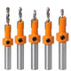 5Pcs Carbide Tip 8mm Shank HSS Woodworking Countersink Router Bit Set Screw Extractor Remon Demolition for Wood Milling Cutter 5Pcs Carbide Tip 8mm Shank HSS Woodworking Countersink Router Bit Set Screw Extractor Remon Demolition for Wood Milling Cutter