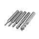 5pcs 1/8-5/16 Inch Imperial Milling Cutter High Speed Steel CNC Cutter Spiral End Mill 5pcs 1/8-5/16 Inch Imperial Milling Cutter High Speed Steel CNC Cutter Spiral End Mill