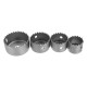 5pcs 32mm 38mm 45mm 54mm Circular Hole Saw Cutter Set Drill Bit Cutting Cutter 5pcs 32mm 38mm 45mm 54mm Circular Hole Saw Cutter Set Drill Bit Cutting Cutter