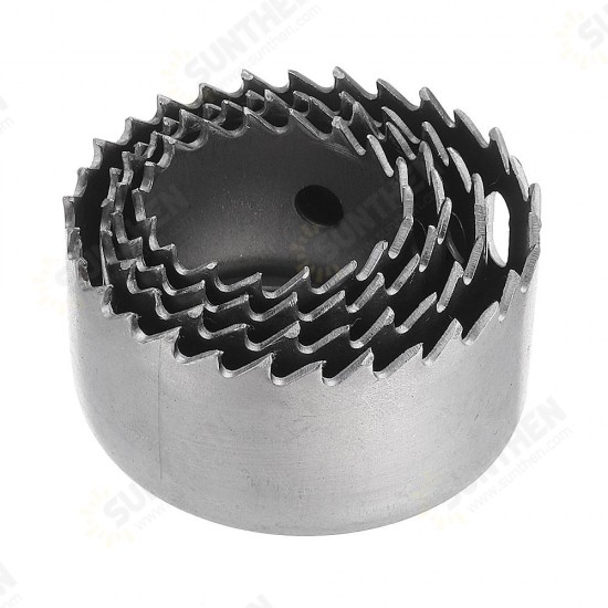 5pcs 32mm 38mm 45mm 54mm Circular Hole Saw Cutter Set Drill Bit Cutting Cutter 5pcs 32mm 38mm 45mm 54mm Circular Hole Saw Cutter Set Drill Bit Cutting Cutter