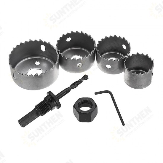 5pcs 32mm 38mm 45mm 54mm Circular Hole Saw Cutter Set Drill Bit Cutting Cutter 5pcs 32mm 38mm 45mm 54mm Circular Hole Saw Cutter Set Drill Bit Cutting Cutter