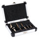 5pcs HSS Step Drill Bit Set Hole Cutter Drilling Tool Multiple Hole 50 Sizes with Aluminum Case