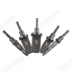 5pcs Swaging Tool Pipe Expander Tube Expander Household Drill Bit Set 5pcs Swaging Tool Pipe Expander Tube Expander Household Drill Bit Set