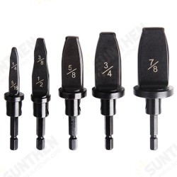 5pcs Swaging Tool Pipe Expander Tube Expander Household Drill Bit Set 5pcs Swaging Tool Pipe Expander Tube Expander Household Drill Bit Set