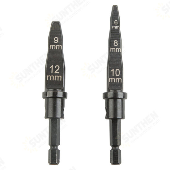 5pcs Swaging Tool Pipe Expander Tube Expander Household Drill Bit Set 5pcs Swaging Tool Pipe Expander Tube Expander Household Drill Bit Set