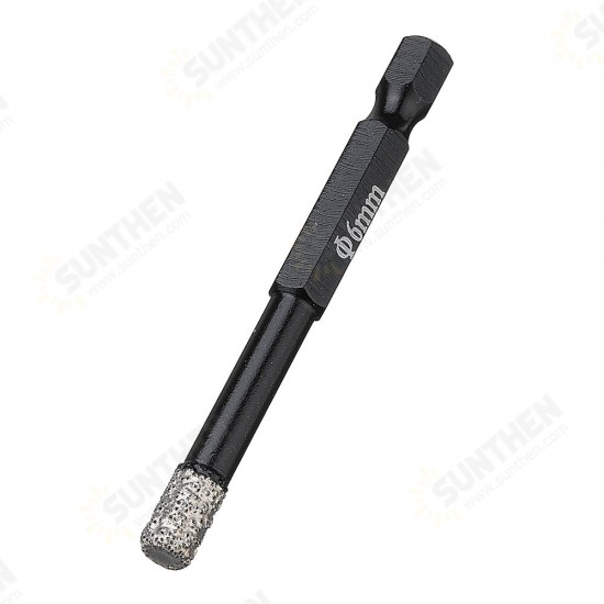 6-14mm Vaccum Brazed Diamond Dry Drill Bits Hole Saw Cutter for Granite Marble Ceramic Tile Glass 6-14mm Vaccum Brazed Diamond Dry Drill Bits Hole Saw Cutter for Granite Marble Ceramic Tile Glass