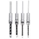 6.35/7.94/9.5/12.7mm Woodworking Square Hole Drill Bit Mortising Chisel 1/4 to 1/2 Inch