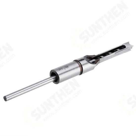 6.35/7.94/9.5/12.7mm Woodworking Square Hole Drill Bit Mortising Chisel 1/4 to 1/2 Inch 6.35/7.94/9.5/12.7mm Woodworking Square Hole Drill Bit Mortising Chisel 1/4 to 1/2 Inch