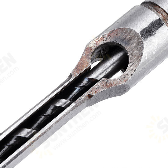 6.35/7.94/9.5/12.7mm Woodworking Square Hole Drill Bit Mortising Chisel 1/4 to 1/2 Inch