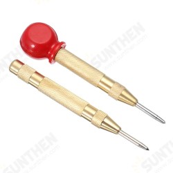 6mm Automatic Center Pin Punch Spring Loaded Marking Starting Holes Tool