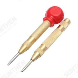 6mm Automatic Center Pin Punch Spring Loaded Marking Starting Holes Tool