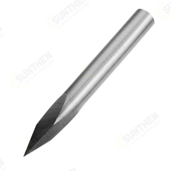 6mm Shank 0.1mm Tip 10/15/20/30/45/60 Degree Engraving Bit CNC Tool 6mm Shank 0.1mm Tip 10/15/20/30/45/60 Degree Engraving Bit CNC Tool