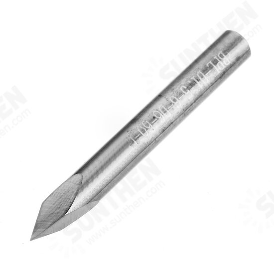 6mm Shank 0.1mm Tip 10/15/20/30/45/60 Degree Engraving Bit CNC Tool 6mm Shank 0.1mm Tip 10/15/20/30/45/60 Degree Engraving Bit CNC Tool