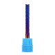 6mm Shank 22/25/32/42/52mm Tungsten Carbide Milling Cutter Blue Nano Coated End Mill 6mm Shank 22/25/32/42/52mm Tungsten Carbide Milling Cutter Blue Nano Coated End Mill
