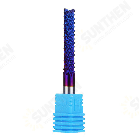 6mm Shank 32mm Tungsten Carbide Milling Cutter Blue Nano Coated End Mill 6mm Shank 32mm Tungsten Carbide Milling Cutter Blue Nano Coated End Mill